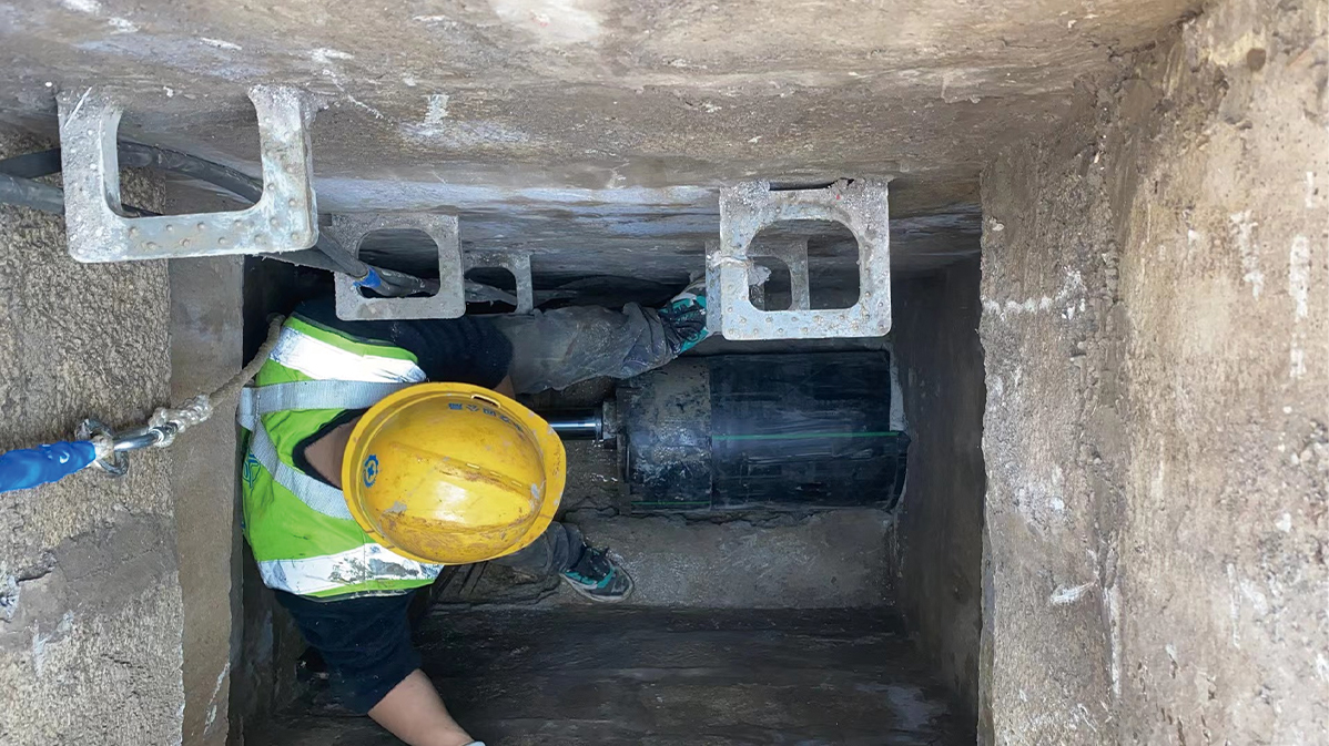 大竹HDPE短管内衬法